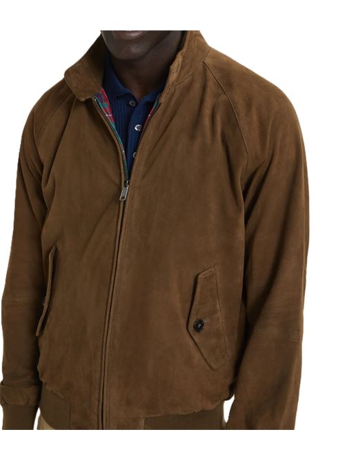 G9 in Pelle Scamosciata Dark olive Baracuta Baracuta | BRCPS0939UT2623699 DARK OLIVE